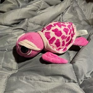 Cute pink turtle